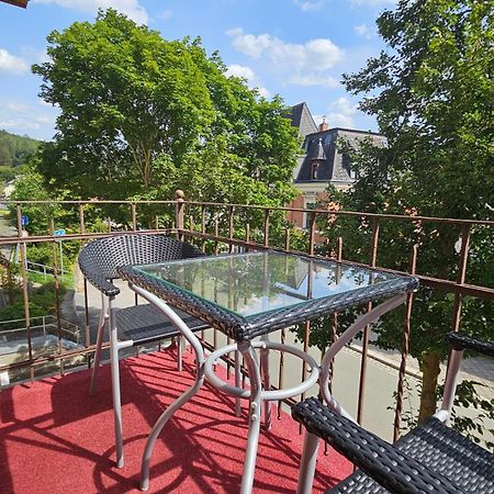 Pension Weisse Rose, Parkplatz, Fruehstueck, Wlan, Zentral Bad Elster Dış mekan fotoğraf