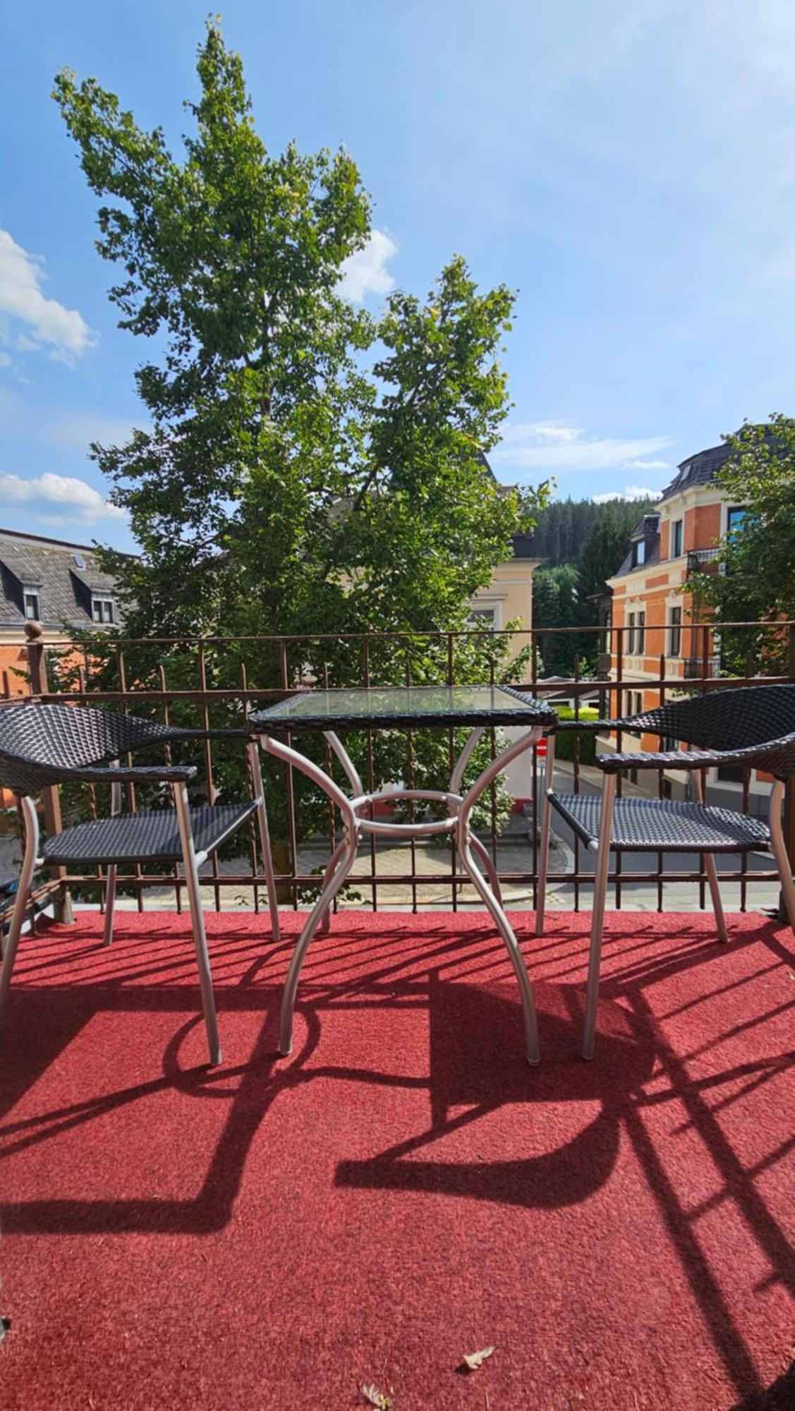 Pension Weisse Rose, Parkplatz, Fruehstueck, Wlan, Zentral Bad Elster Dış mekan fotoğraf