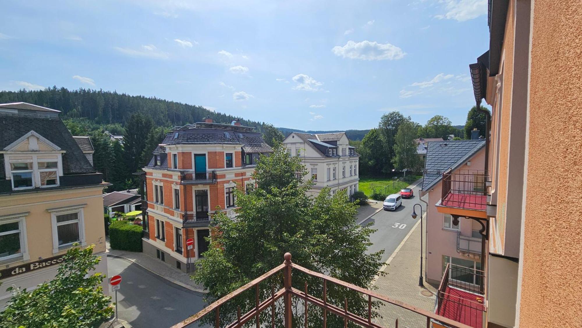 Pension Weisse Rose, Parkplatz, Fruehstueck, Wlan, Zentral Bad Elster Dış mekan fotoğraf